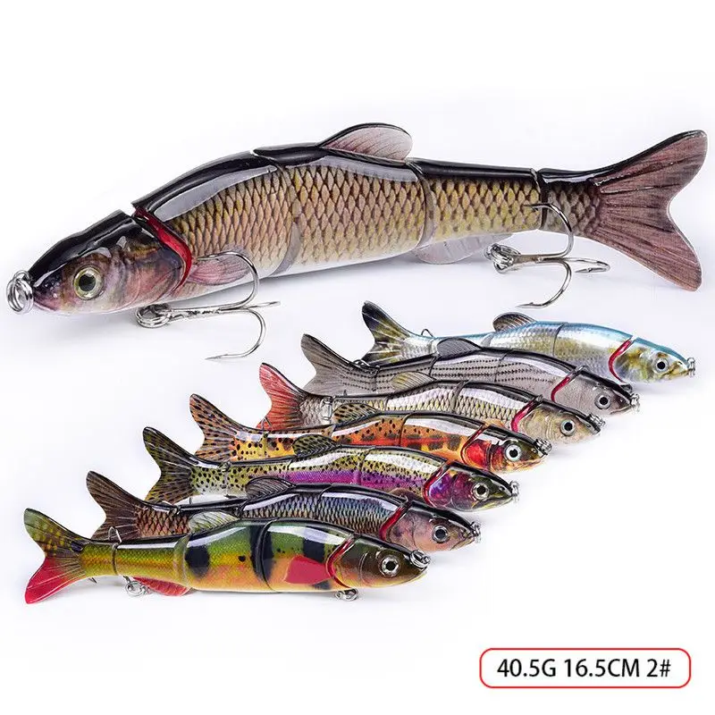 

Fishing Lures Swimbait Crankbait Hard Bait Slow 5 Segment Swimbait Fishing Wobbler Isca Artificial Lures Fishing Tackle