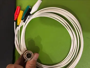 

CHI760E Workstation Electrode Connection Cable Alligator Mouth Chuck Cable 5 Wires, Plug 6 Pin