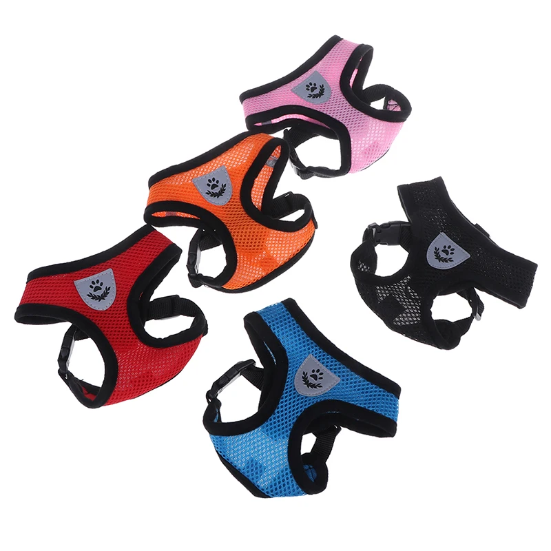 1 pc Nylon Adjustable Padded Dog Harnesses Pet Harness Collar pet product Large Medium Small