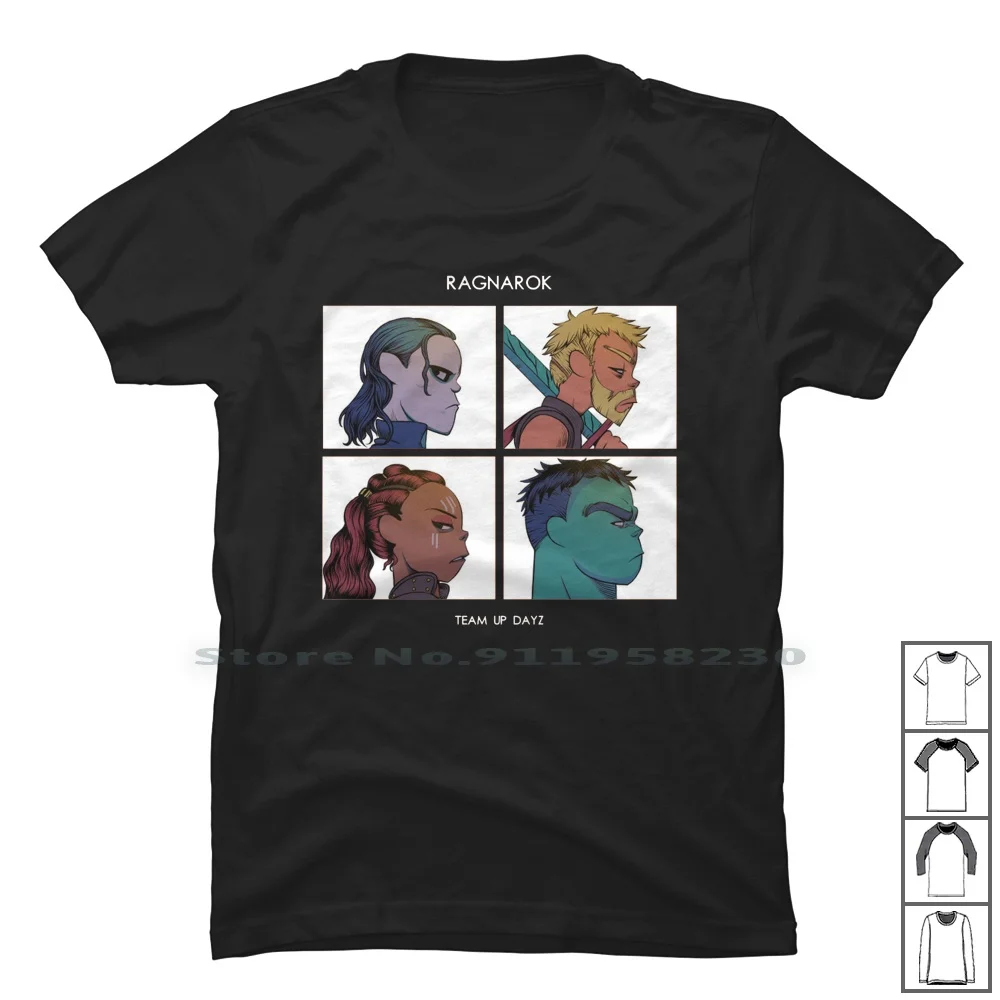 Team Up Dayz T Shirt 100% Cotone Popolare Cartoon Trend Team Game Tea End Day Up Ok Ny Me