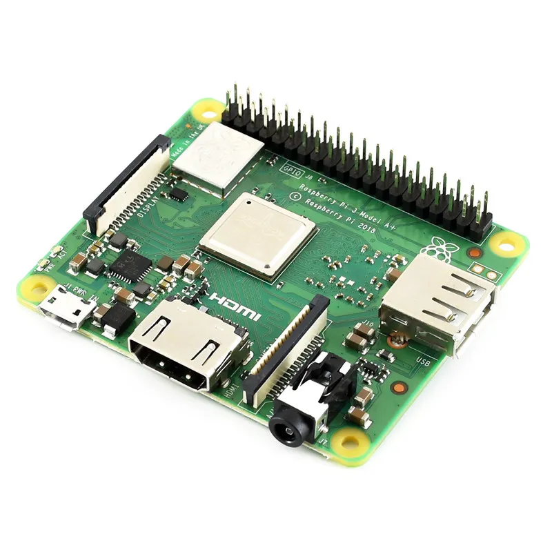 Raspberry Pi 3 Модель A+ RPI 3A+ с 2,4G и 5G WiFi 4,2 Bluetooth 4 ядра 1,4 ГГц процессор 512 Мб
