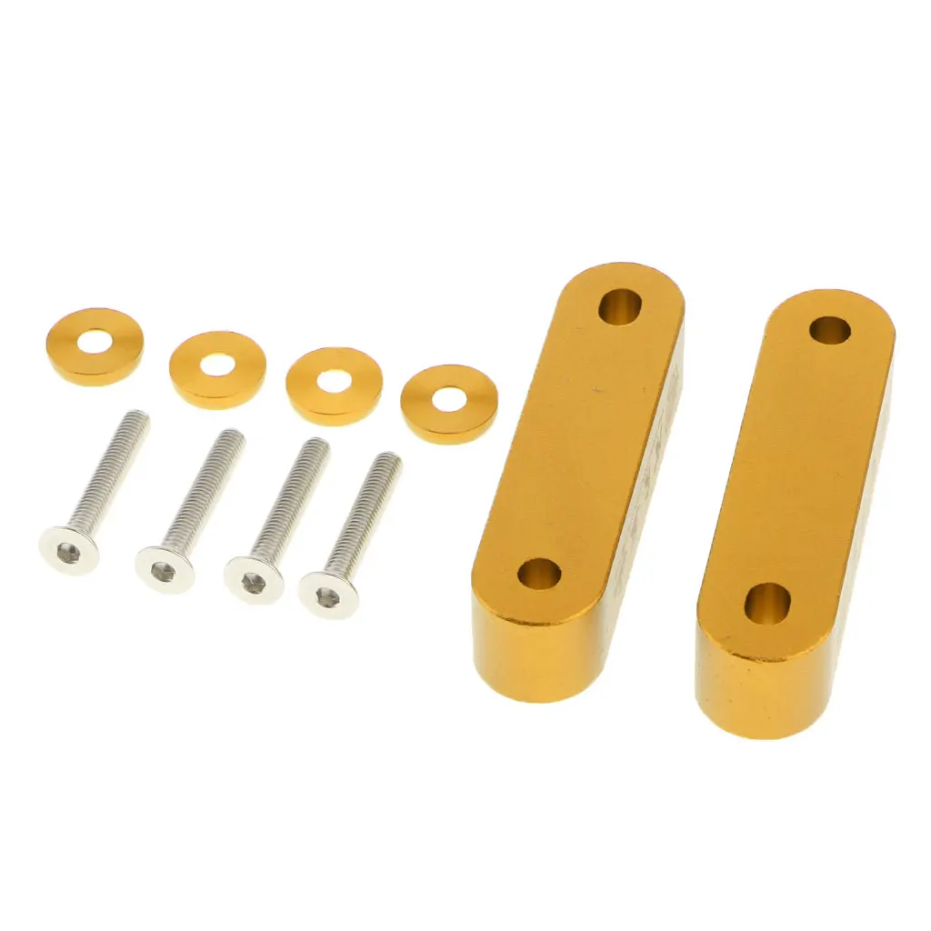 Racing Billet Hood Vent Spacer Riser Kits For All Turbo / Engine/motor