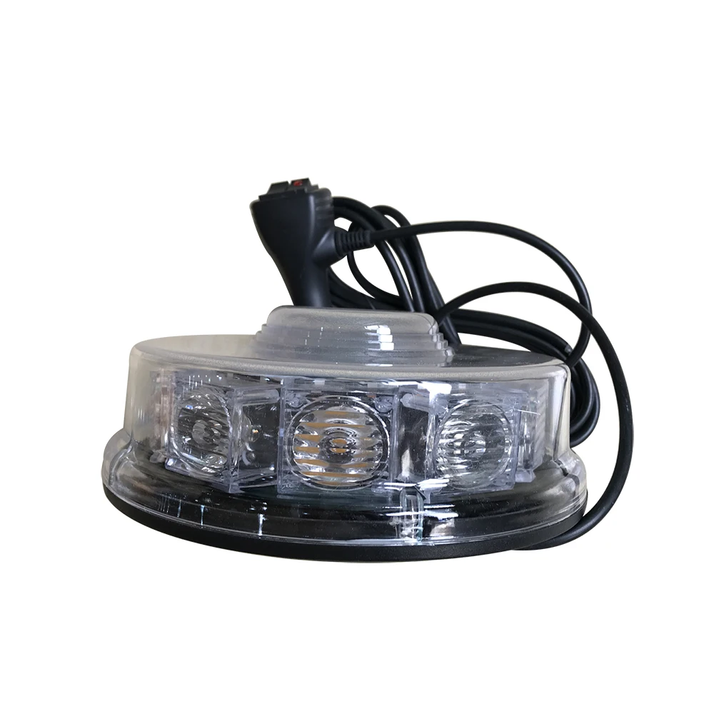 Высокая Мощность 10LED Магнитный круглый Строб маяк безопасности Предостережение лампы-вспышки для детей возрастом от 12V грузовик инженерных машин