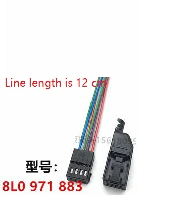 5PCS Car 8L0 971 883 8 pin / instrument brightness adjustment headlight lighting distance adjuster plug connector | Обустройство дома
