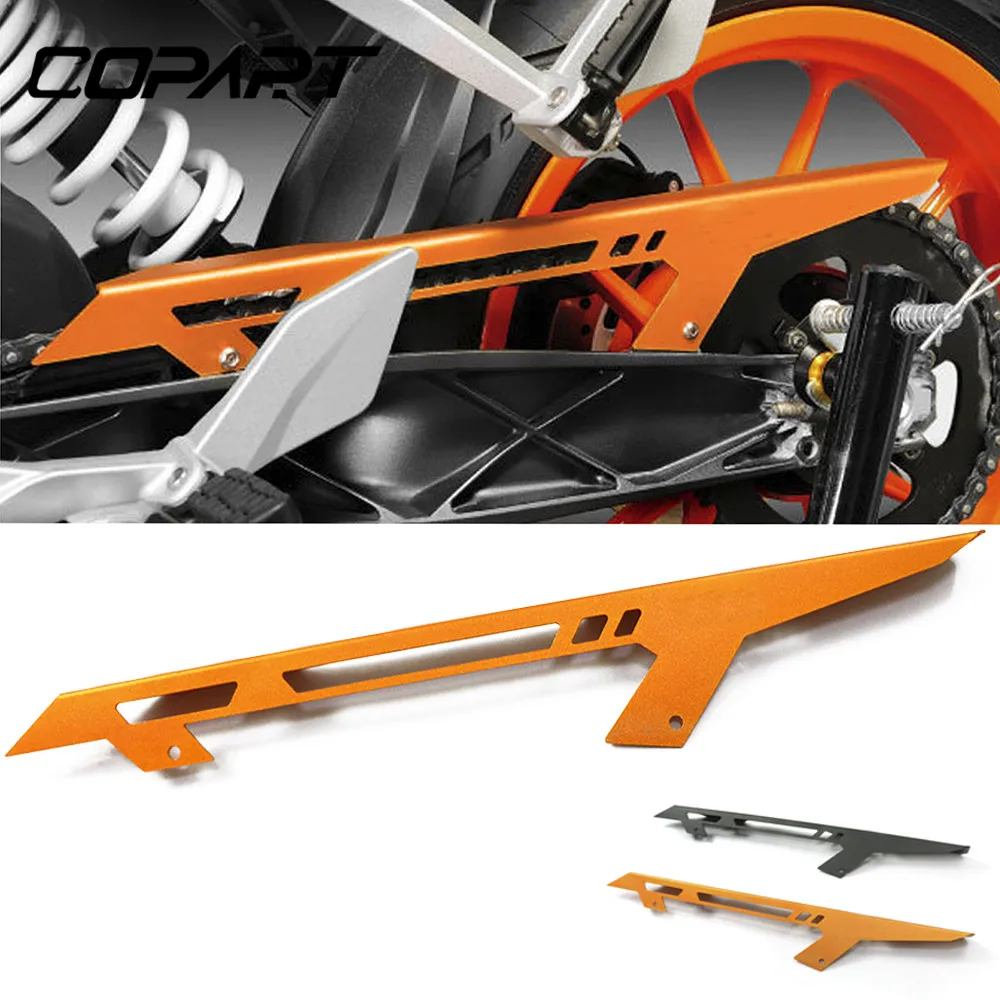 Для KTM DUKE 390 2013- DUKE 125 2011- DUKE 200 2012- 1 шт. аксессуары для мотоциклов цепь масленка Защитная крышка