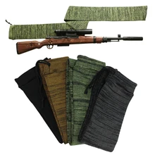 Тактический пистолет носок стрельба Охота защита носок страйкбол винтовка пистолет носок чехол пылезащитный силиконовый обработанный вязаный кобура