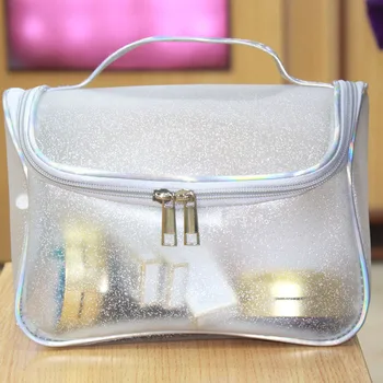 

PVC Large-capacity Transparent Storage Bag Fashion Wild Makeup Bag Waterproof Multi-function Bags