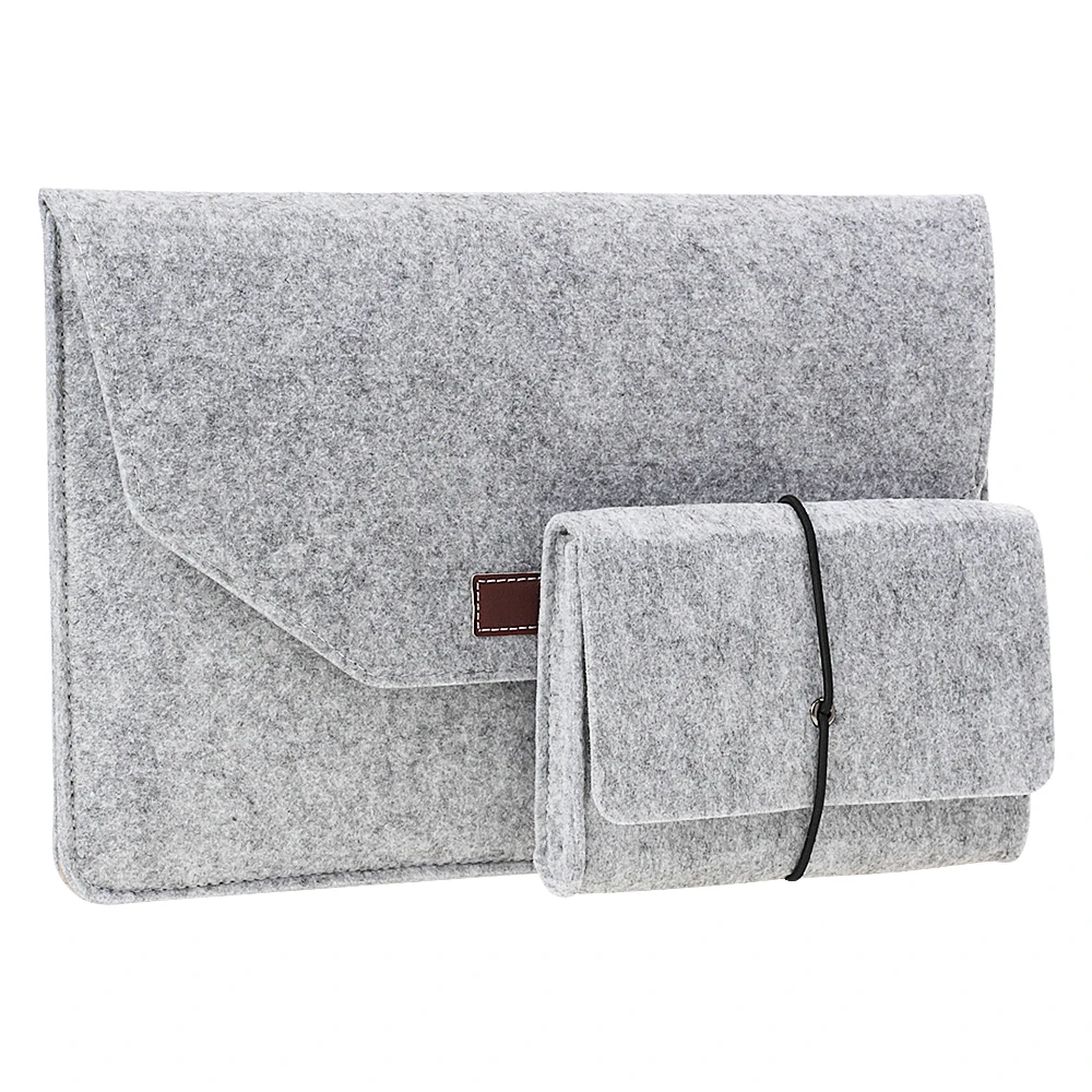 

Soft Wool Felt for MacBook Pro 13 Touch Bar Sleeve 2018 2016 A1706 A1989 Case For Mac book Air Pro Retina 11 12 13 15 Sleeve