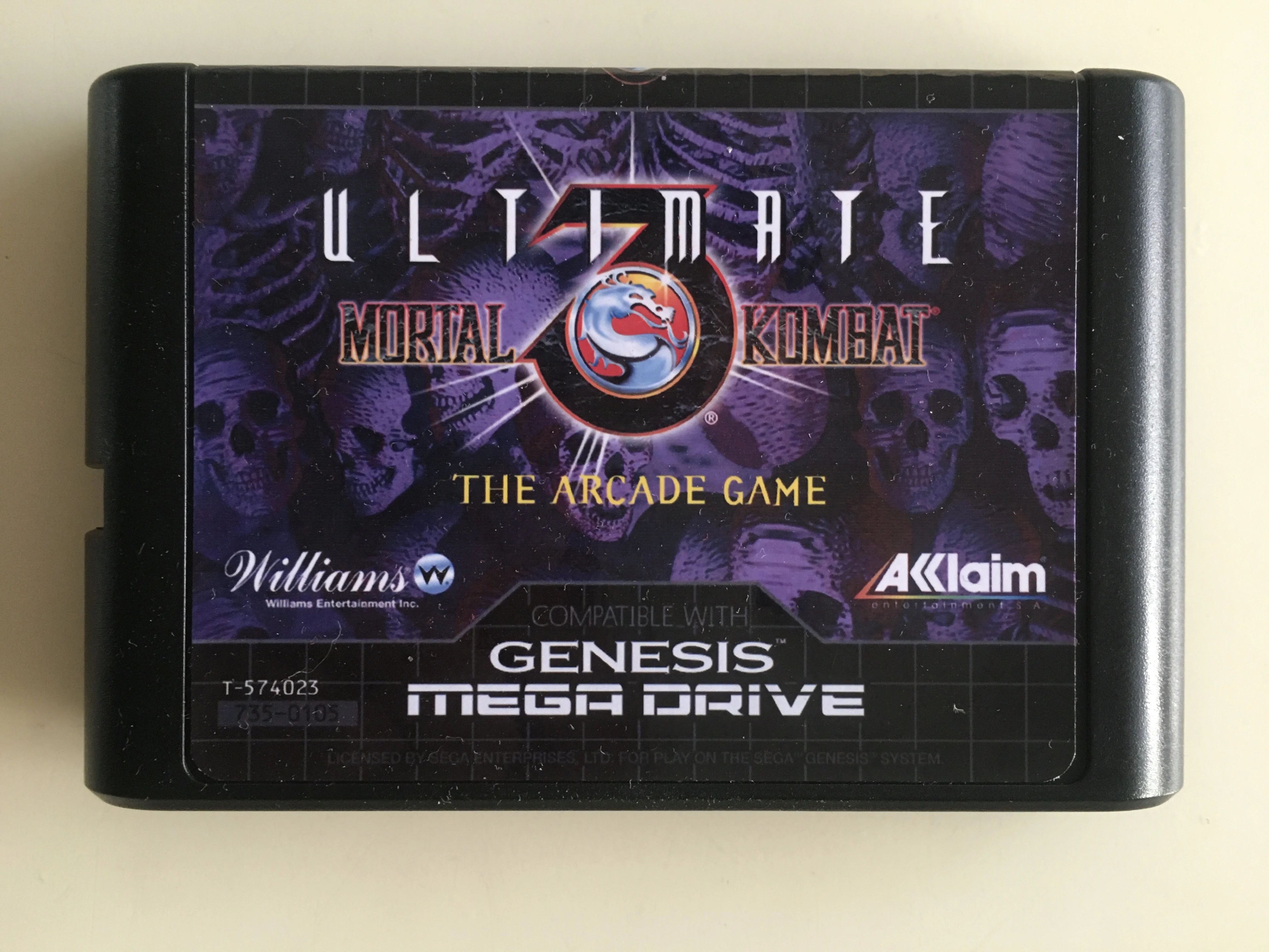 Игра MD: Ultimate Mortal Kombat TRILOGY ( 58 персонажей! Все регионы!)|Игры для консолей| |