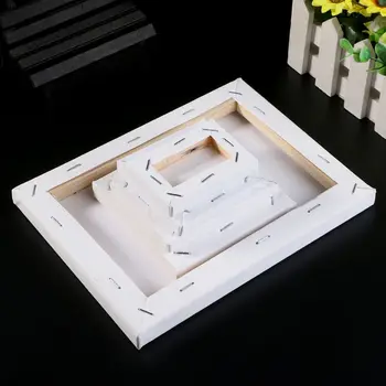 

1 Pc Mini Natural Wood Cotton Easel Frame Display Holder For Art Painting Wedding Party Craft