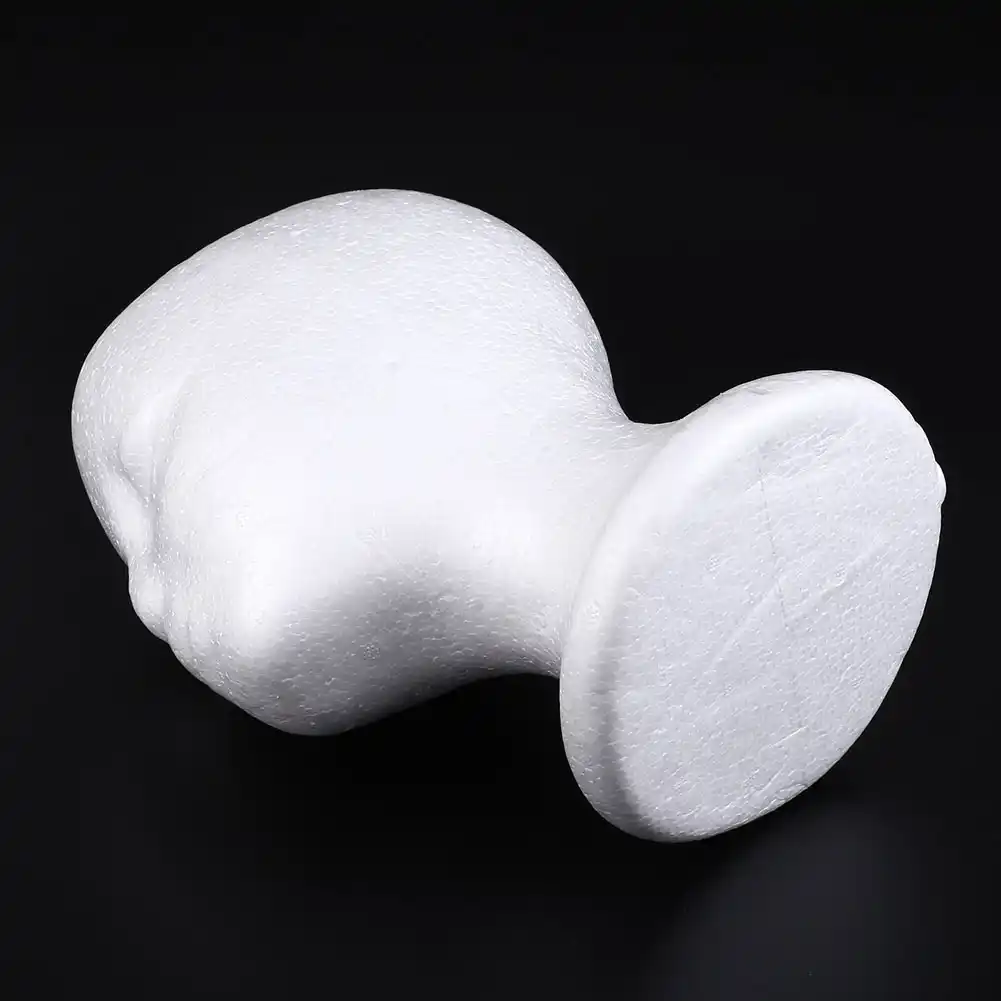 female styrofoam foam mannequin manikin head model hair hat wig