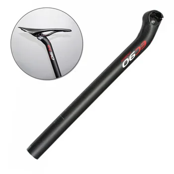

EC90 Seat Post Carbon Fiber Mountain Bike Road Bicycle Seatpost Tube 3K 20Degree Adjustable 350mm-400mm