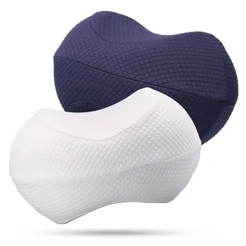 

Memory Cotton Leg Pillow for Sleeping Slow Rebound Leg Pillow Sciatica Back Hip Joint Pain Relief Contour Thigh Leg Positioner
