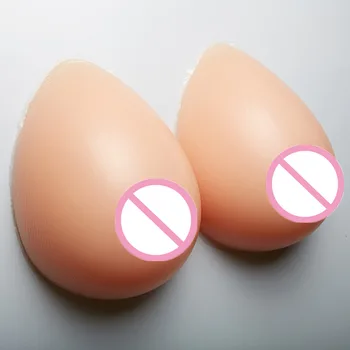 

1400g/pair 36 38 40 Mastectomy Good Quality Silicone Crossdresser Soft Silicone Breast Enhancers