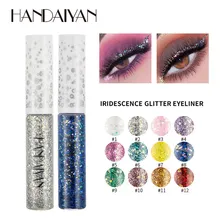 Симфония подводка для глаз тени для век мечтательная сияющая подводка для глаз Желе яркие блестки подводка для глаз блестящая цветная подводка для глаз макияж