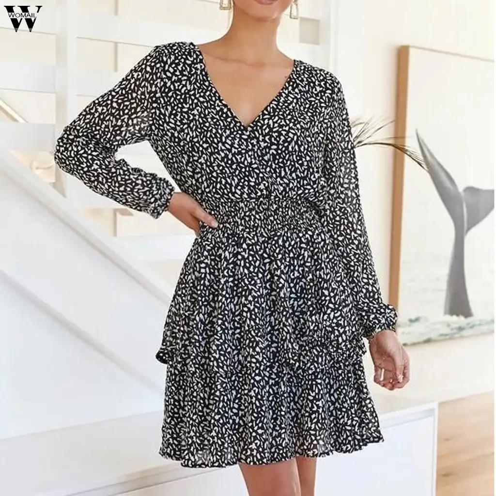 boho long sleeve mini dress