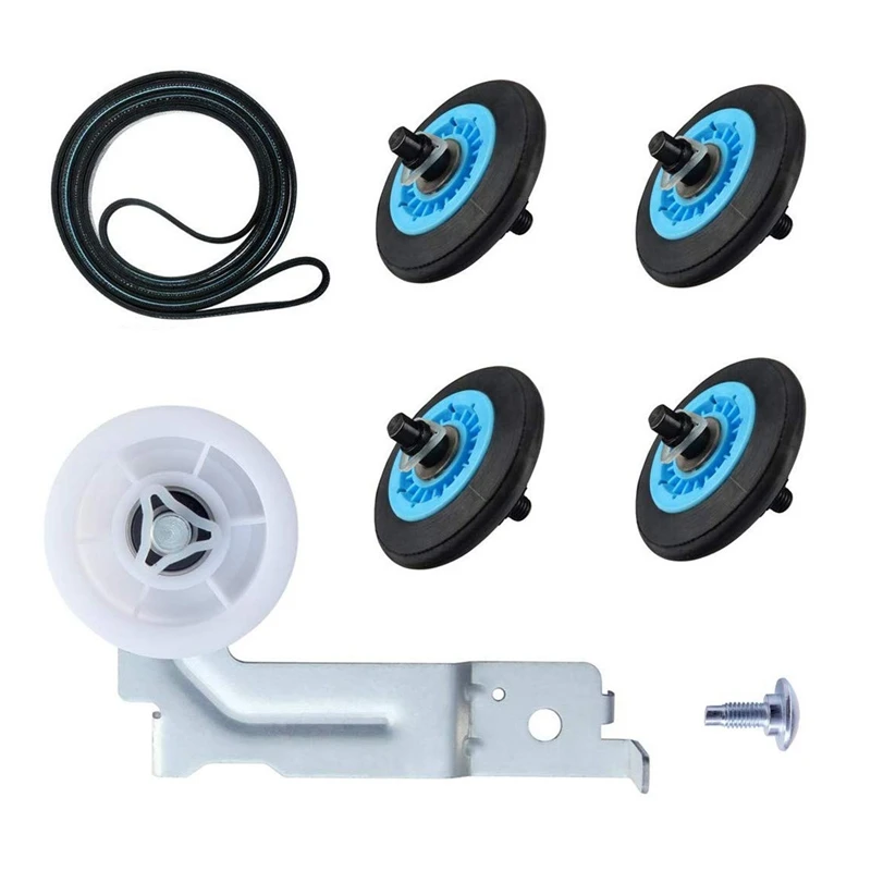 

DC97-16782A Dry Washing Machine Wheel Set Dryer Repair Kit for Samsung Dryer Belt Dryer Kit