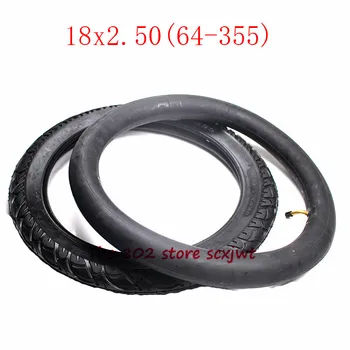 

Size 18x2.50 64-355 tire inner tube fits Electric motorcycle battery tricycle 18 inch electric bicycle tire 18*2.5 tube tyre