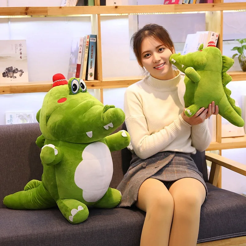 

Hot Selling Small Crocodile Doll Plush Toys-Processing Customizable Logo Recruit Agents