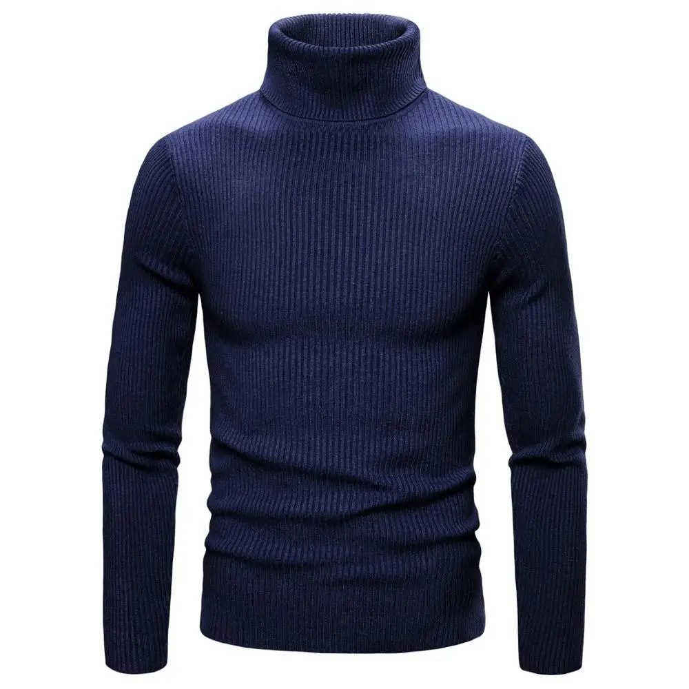 Goede Herfst Truien Mannen Effen Kleur Toevallige Trui