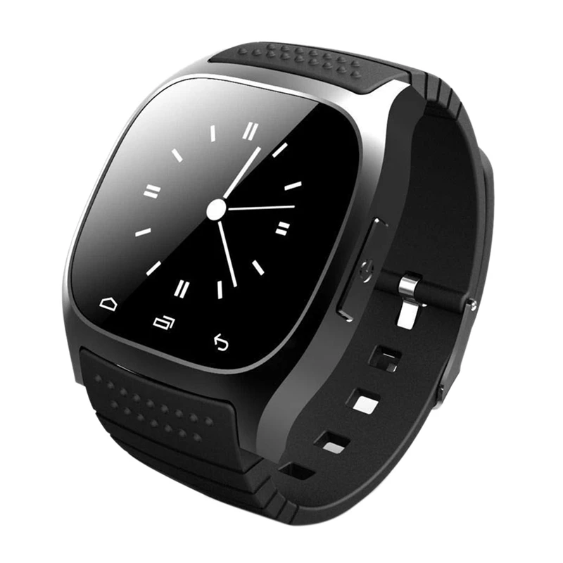 Смарт-часы Horloge M26 с Bluetooth, водонепроницаемые часы, музыкальный шагомер, фитнес-трекер для Android, смартфон PK A1