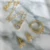 Kinel 18K Gold Циркон Ювелирные Наборы Обручальное Кольцо Ожерелье Серьги для Новобрачных Свадебные Украшения Подарок на День Святого Валентина для женщин