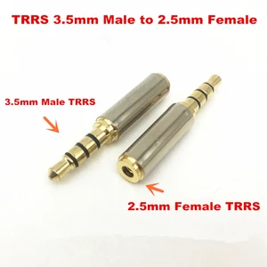 Image for 2PCS/lot Metal alloy 4 sections 3.5mm revolution 2 