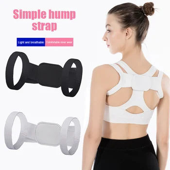 

Adjustable Posture Corrector Back Support Shoulder Belt Rectify Straighten Correction Brace for Men Women Adult Children
