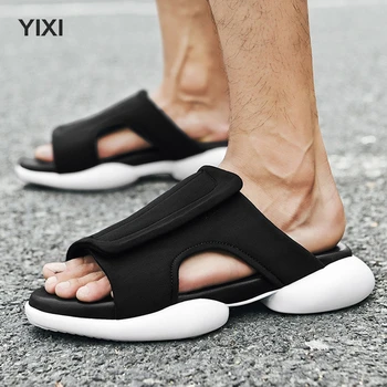 

Thick Bottomed Extra High Sandals Casual Sandals Flip Flops Men Fender Summer Men Slippers New Fashion Summer Breathable