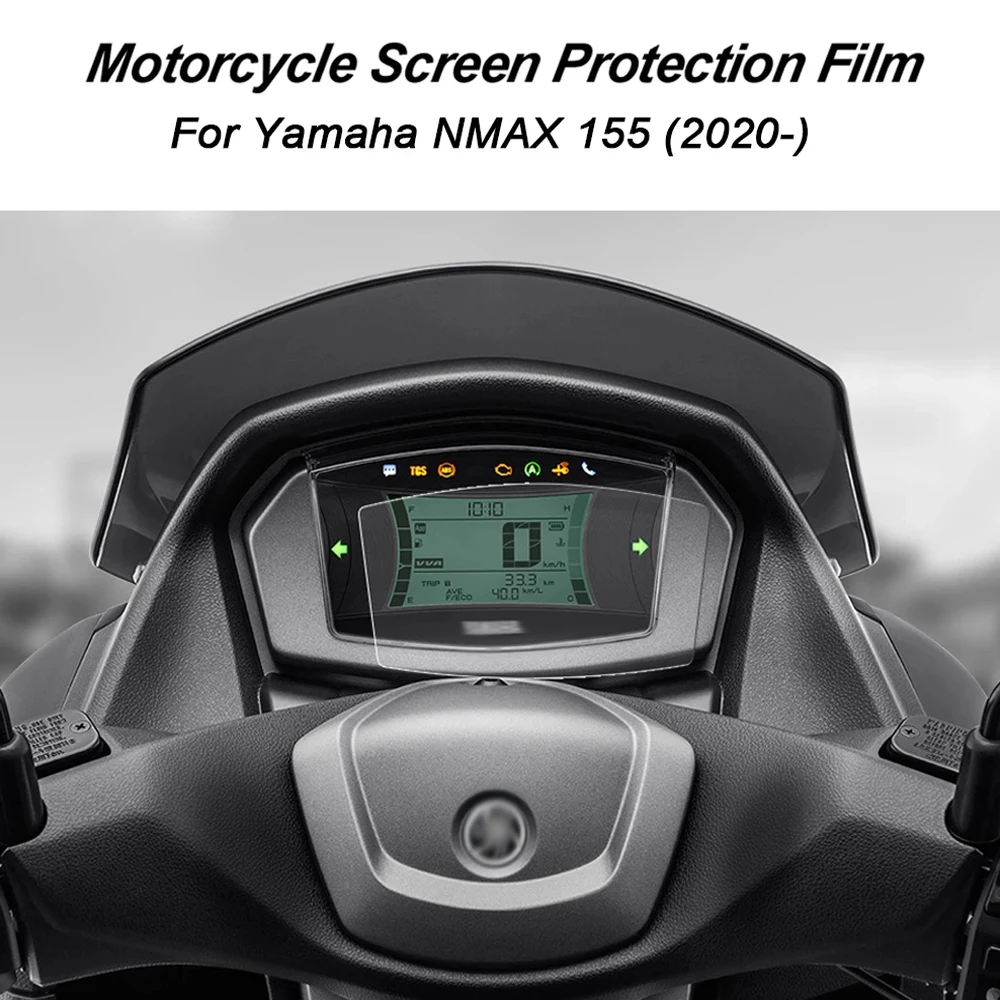 

For Yamaha NMAX 155 2020 2021 Cluster Scratch Protection Film Screen Protector Motorcycle Accessories
