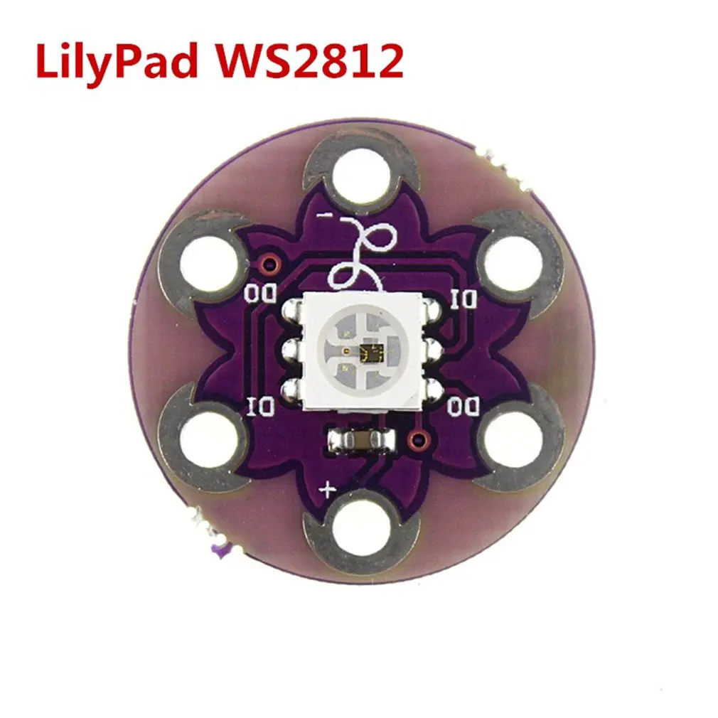 Светодиодный модуль Lilypad Pixel Board WS2812 5050 для Arduino ONLENY|Комплекты умного дома| |