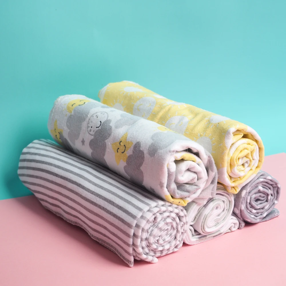 4Pcs/Lot Bab Blankets 100% Cotton Newborn Muslin Baby Bath Diapers Swaddle Newborns Photography Wrap | Мать и ребенок