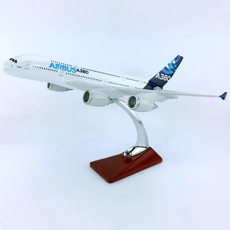 28 см 1/250 масштаб Airbus A380-800 литье под давлением модель самолета из сплава прототип авиакомпания w база самолета дисплей игрушка Коллекция