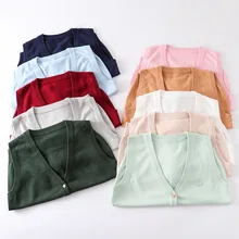 Japanese student JK knit sweater vest cardigan sleeveless thin section