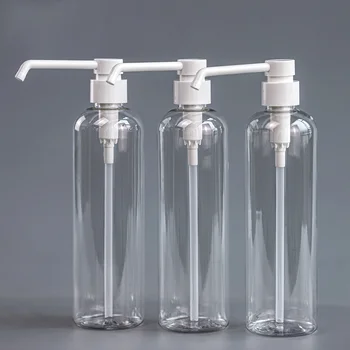 

500ml PET Material Feeding Refillable Long Rod Leakproof Transparent Empty Reusable Makeup Spray Bottle Travel Ultra Fine Mist