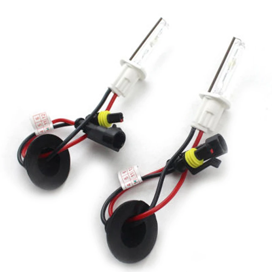 2pcs 12V 100W H7 Single Xenon Headlight Bulb H1 H3 H9H11 H10 9005 Auto Headlight Lamp 3000k