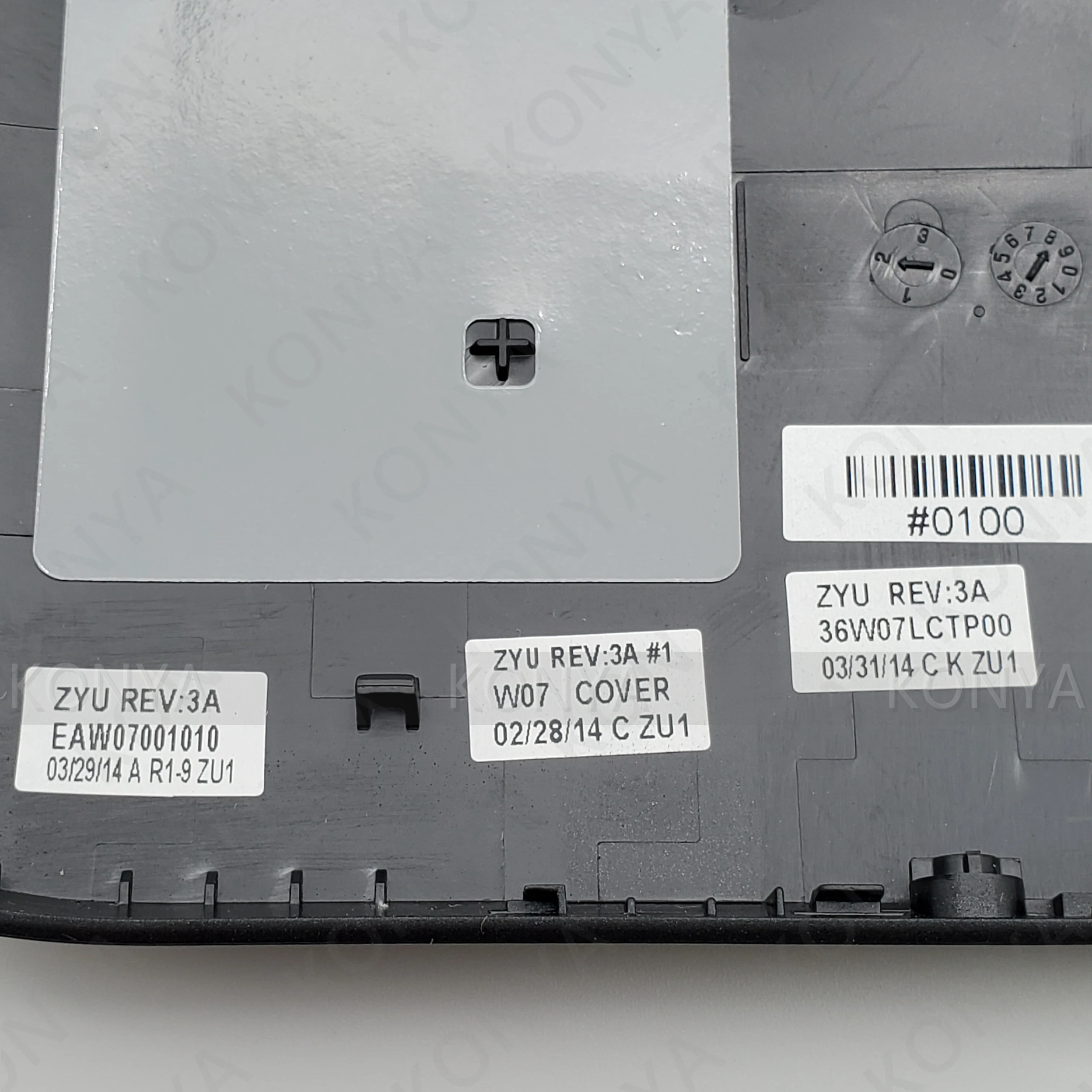 HP Split X2 13-M 13-002tu 후면 케이스 EAW07001010 용 새 원본 노트북 상단 LCD 뒷면 덮개