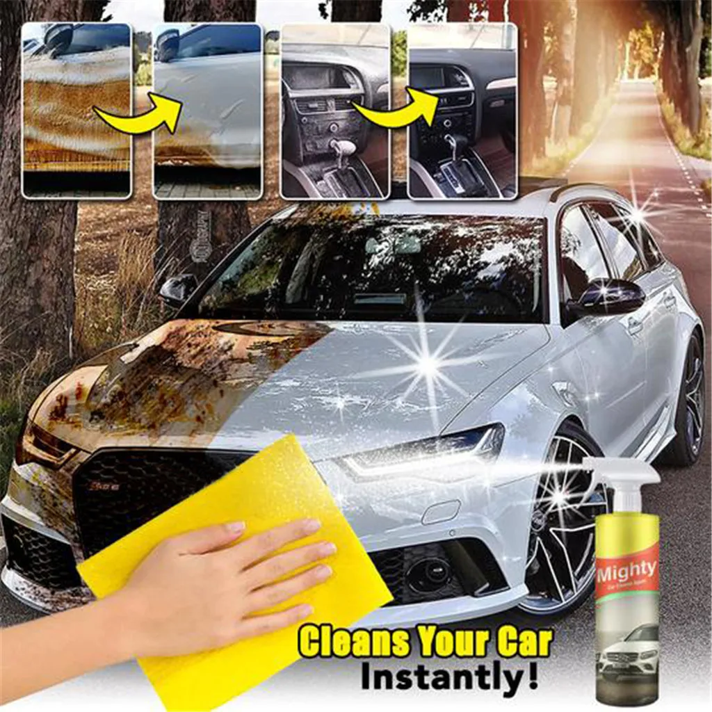 Средство для нанесения покрытия на стекло автомобиля Mighty glass Cleaner Анти-туман агент Спрей очиститель окон автомобиля очиститель лобового стекла 30 мл/100 мл/200 мл o28