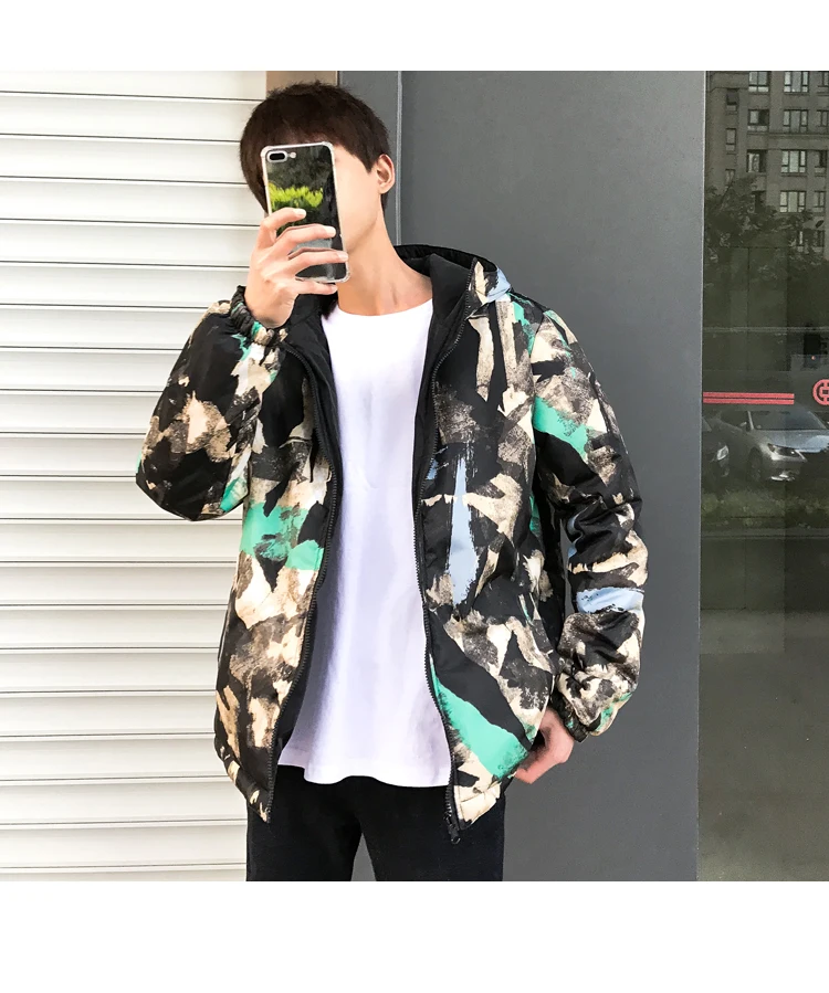 Chaquetas y abrigos para hombre otouno e Invierno chaqueta de camuflaje para hombre con capucha Повседневная M-6XL-8XL