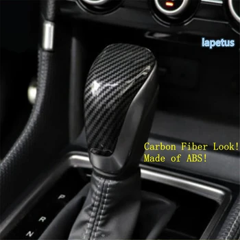 

Lapetus Center Control Gear Shift Head Knob Decoration Frame Cover Trim Fit For Subaru XV Crosstrek 2017 - 2020 ABS Carbon Fiber