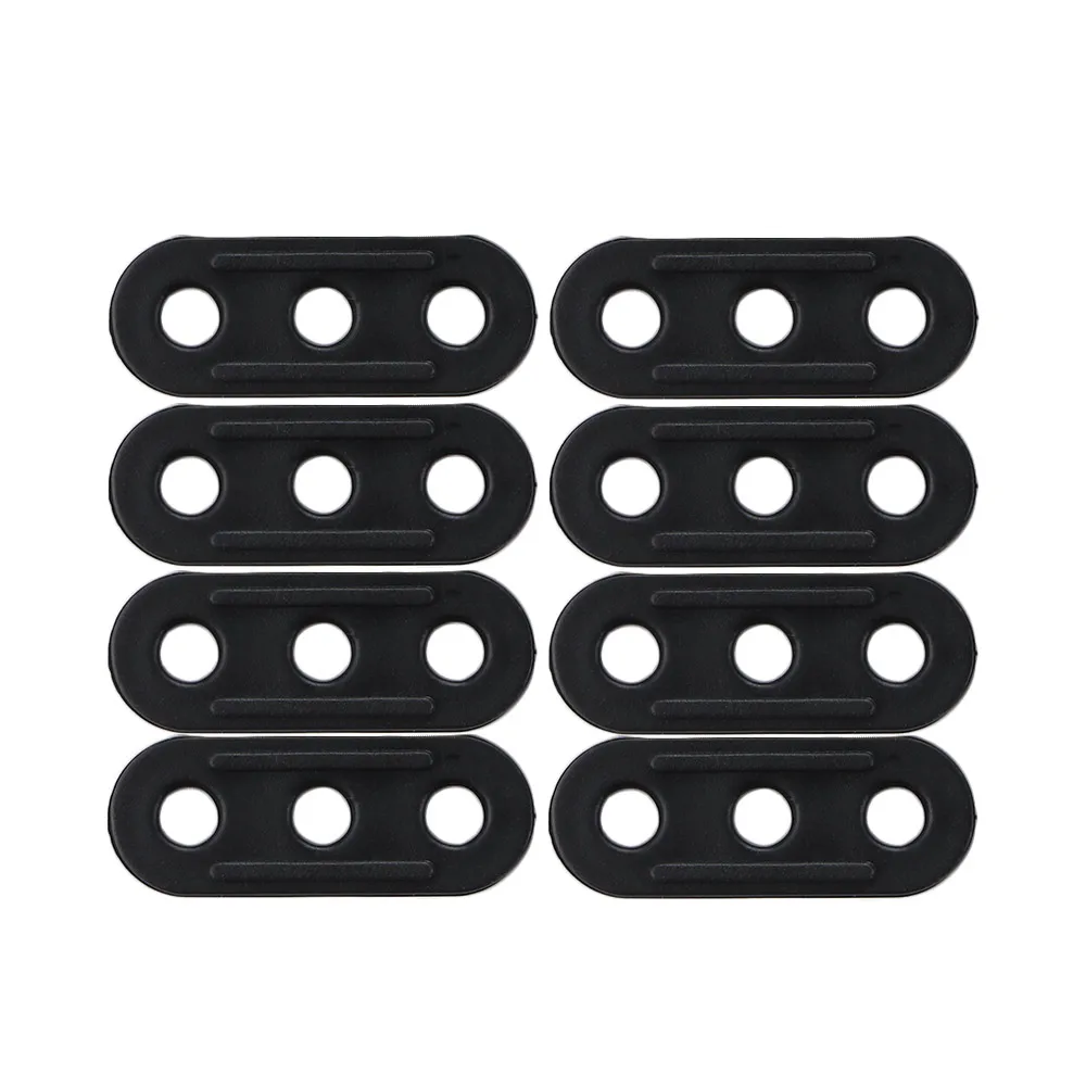 Camping Tent Pole 25PCS Tightener Tent Repair Camping Tent Lock Cord Rope Fastener Tensioners Bent Runners Outdoor Camping Accessories