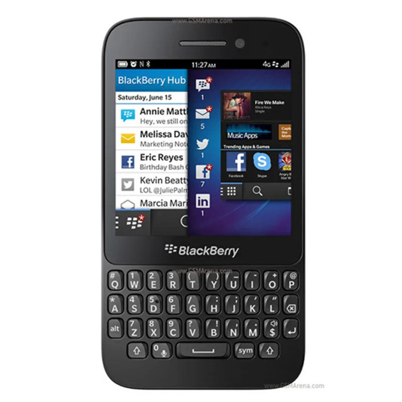 BlackBerry Q5 Refurbished Original  Q5 Unlocked  GSM / HSPA / LTE  3.1 inches Dual-core  5 MP Wi-Fi 	8GB 2GB RAM  Free ship iphone 12 refurbished