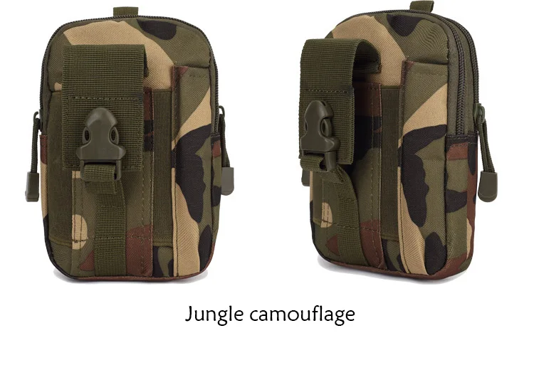 2L Тактическая Военная поясная сумка, поясная сумка, сумка для улицы, для верховой езды, для бега, охотничьи кошельки, карманные аксессуары для бега - Цвет: Jungle camouflage
