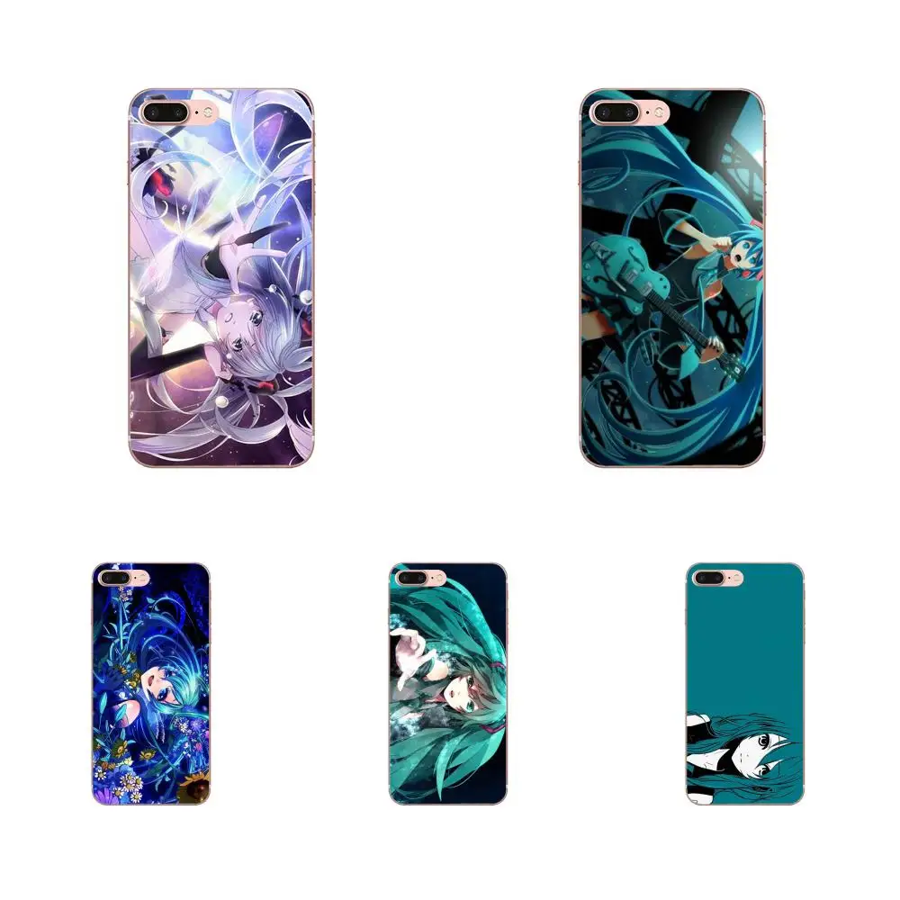 

For Xiaomi Redmi Note 2 3 3S 4 4A 4X 5 5A 6 6A Pro Plus Soft Retail New Fashion Cartoon Hatsune Miku