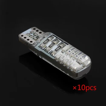 

Low Temperature Rising Energy-saving Easy to install 5 Colors Silicone 10pcs T10 LED Lamp12V 3W Flood Corn LED Light Bulb