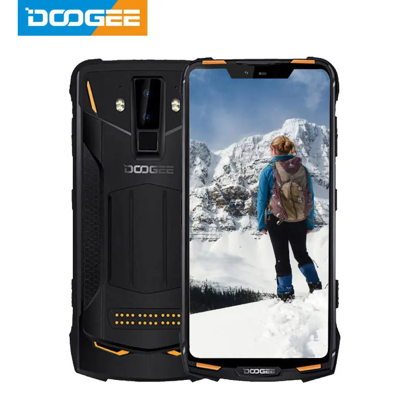 Смартфон DOOGEE S90 Pro IP68 упрочненный 6 18 дюйма 12 В 2 А 5050 мА · ч Helio P70 8 ядер + 128 ГБ 16 Мп