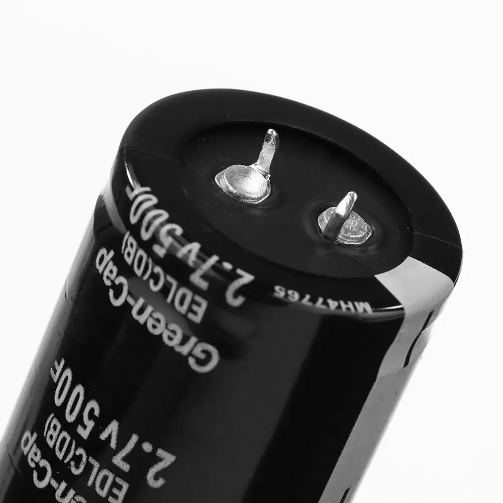 Super Farad Capacitor 2.7V 500F Electrolytic Capacitor Wide Scope of Application Metal Capacitor