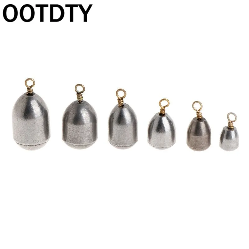Рыболовные грузила OOTDTY 5 шт./компл. 4/7/10/14/20/28 г | Спорт и развлечения