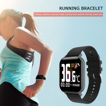 

Heart Rate Monitor Information Heart Rate Monitor Fitness Sports Smartwatch Waterproof Smart Watch for Android iOS