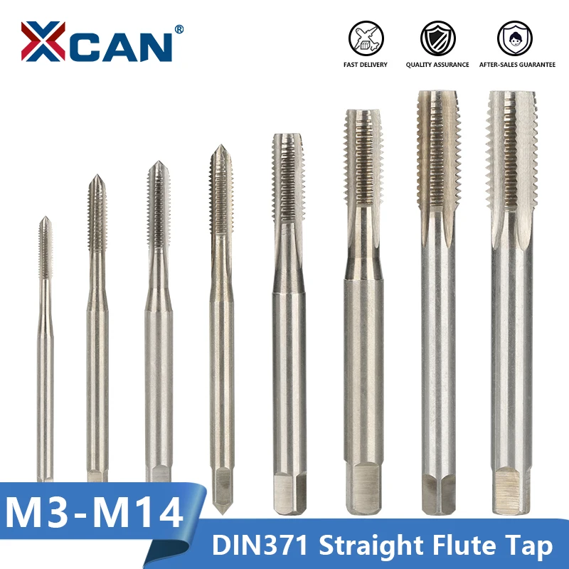 High Speed Steel Screw Spiral Tap Thread Kit Drill Bit Hand Tool M12x1.75mm